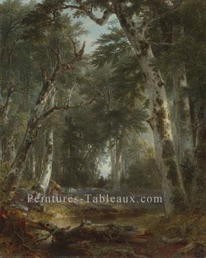 Dans les bois paysage Asher Brown Durand Peintures à l'huile